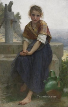 El cántaro roto Realismo William Adolphe Bouguereau Pinturas al óleo